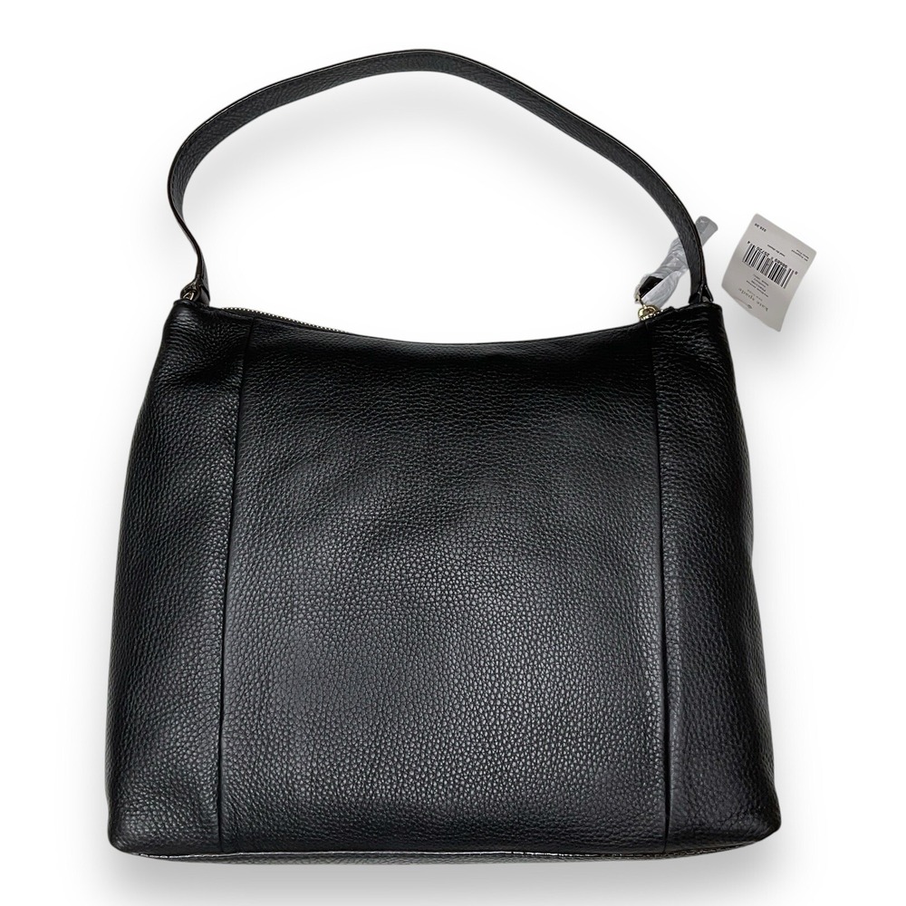 Kate Spade‎ Purse Black Pebbled Leather Medium Serena PXRU1790 NWT RARE